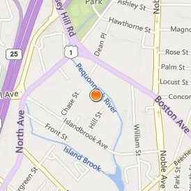 Porter and Chester Institute of Stratford Location Map - Street View