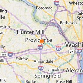University of the Potomac VA Location Map - City View