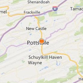 Joseph F McCloskey School of Nursing at Schuylkill Health Location Map - City View