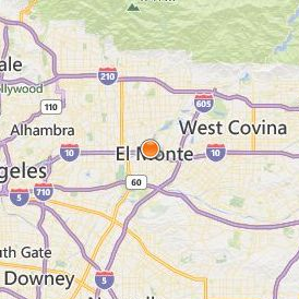 Professional Institute of Beauty Location Map - City View