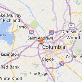 Remington College Columbia Location Map - City View