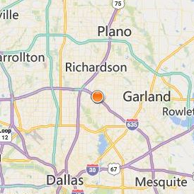 Remington College Dallas Location Map - City View