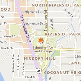 Ringling College of Art and Design Location Map - Street View