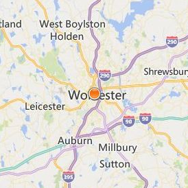 Rob Roy Academy Worcester Location Map - City View