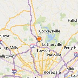 Robert Paul Academy of Cosmetology Arts & Sciences Location Map - City View