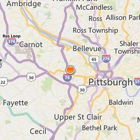 Rosedale Technical College Location Map - City View