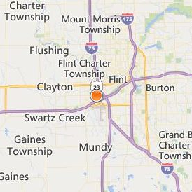 Ross Medical Education Center Flint Location Map - City View