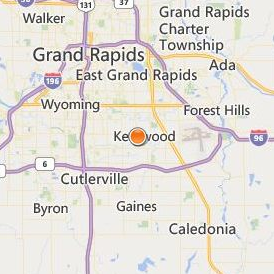 Ross Medical Education Center Kentwood Location Map - City View