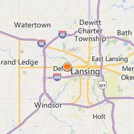 Ross Medical Education Center Lansing Location Map - City View