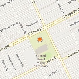 Sacred Heart Major Seminary Location Map - Street View