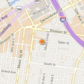 SAE Institute of Technology Nashville Location Map - Street View
