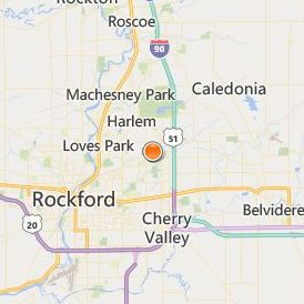 Saint Anthony College of Nursing Location Map - City View