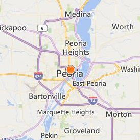 Saint Francis Medical Center College of Nursing Location Map - City View
