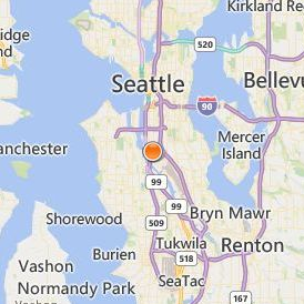 Seattle Institute of Oriental Medicine Location Map - City View