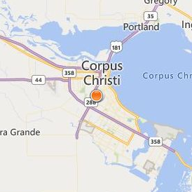 South Texas Barber College Location Map - City View