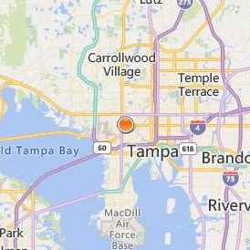 South University Tampa Location Map - City View