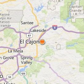 Southern California Seminary Location Map - City View