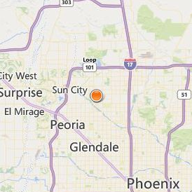 Arizona Christian University Location Map - City View
