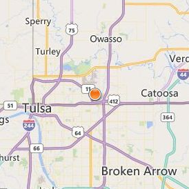 Spartan College of Aeronautics and Technology Location Map - City View