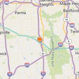 Stautzenberger College Brecksville Location Map - City View