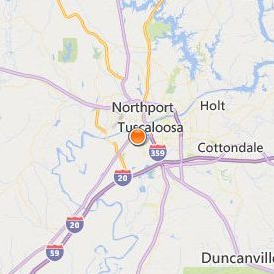 Stillman College Location Map - City View