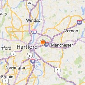 Stone Academy East Hartford Location Map - City View