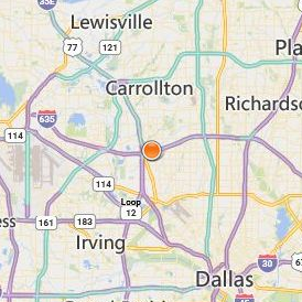 Strayer University Texas Location Map - City View