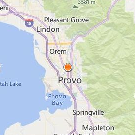 Taylor Andrews Academy Orem Location Map - City View