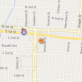 Texas College of Cosmetology Abilene Location Map - Street View