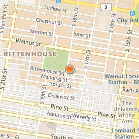 Curtis Institute of Music Location Map - Street View