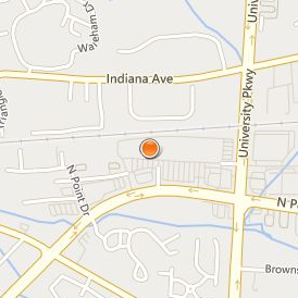The Hair Design School Winston Salem Location Map - Street View