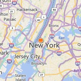 The Juilliard School Location Map - City View