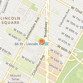 The Juilliard School Location Map - Street View