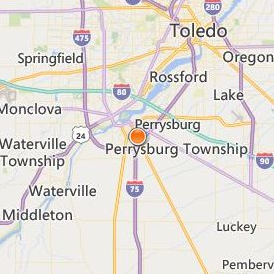 Summit Salon Academy Perrysburg Location Map - City View