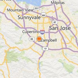 The Salon Professional Academy San Jose Location Map - City View