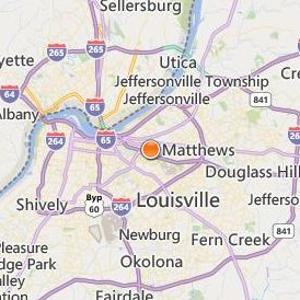 The Southern Baptist Theological Seminary Location Map - City View