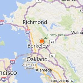 The Wright Institute Location Map - City View