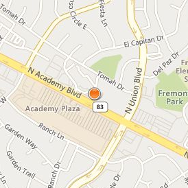 Toni & Guy Hairdressing Academy Colorado Springs Location Map - Street View