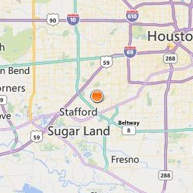 Trend Barber College Location Map - City View