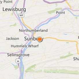 Triangle Tech Sunbury Location Map - City View