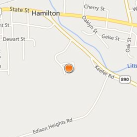 Triangle Tech Sunbury Location Map - Street View