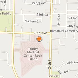 Trinity College of Nursing & Health Sciences Location Map - Street View