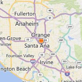 Trinity Law School Location Map - City View