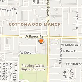 Tucson College of Beauty Location Map - Street View