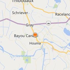 Unitech Training Academy Houma Location Map - City View