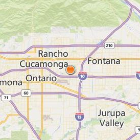 Universal Technical Institute of California Location Map - City View