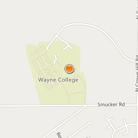 University of Akron Wayne College Location Map - Street View