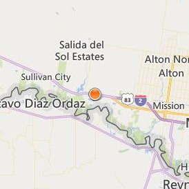 University of Cosmetology Arts & Sciences La Joya Location Map - City View