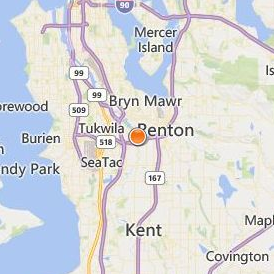 University of Phoenix Washington Location Map - City View