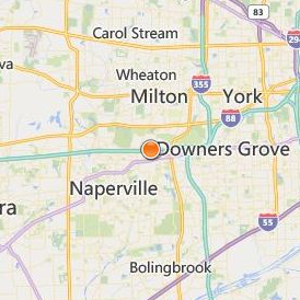 Universal Technical Institute of Illinois Location Map - City View